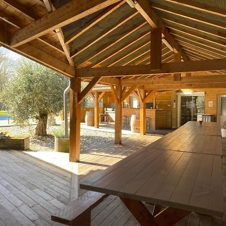 Ensemble de 3 villas avec piscine chauffée, esprit détente Sanguinet Esterno foto