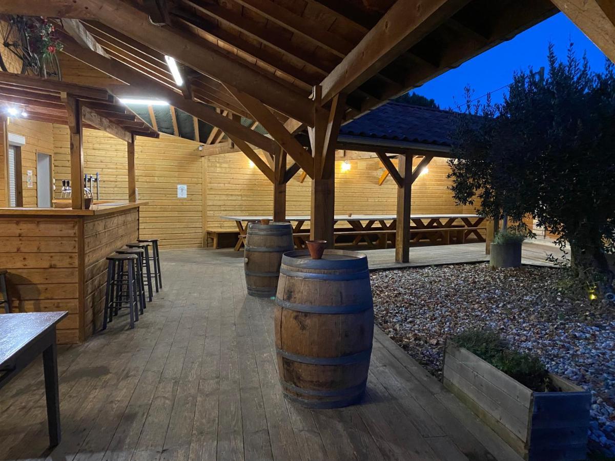 Ensemble de 3 villas avec piscine chauffée, esprit détente Sanguinet Esterno foto
